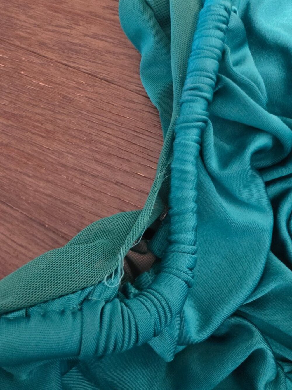Et Ochs THE MARY DRESS NWT Green Size 10- Tear at inside bust lining - Picture 5 of 10